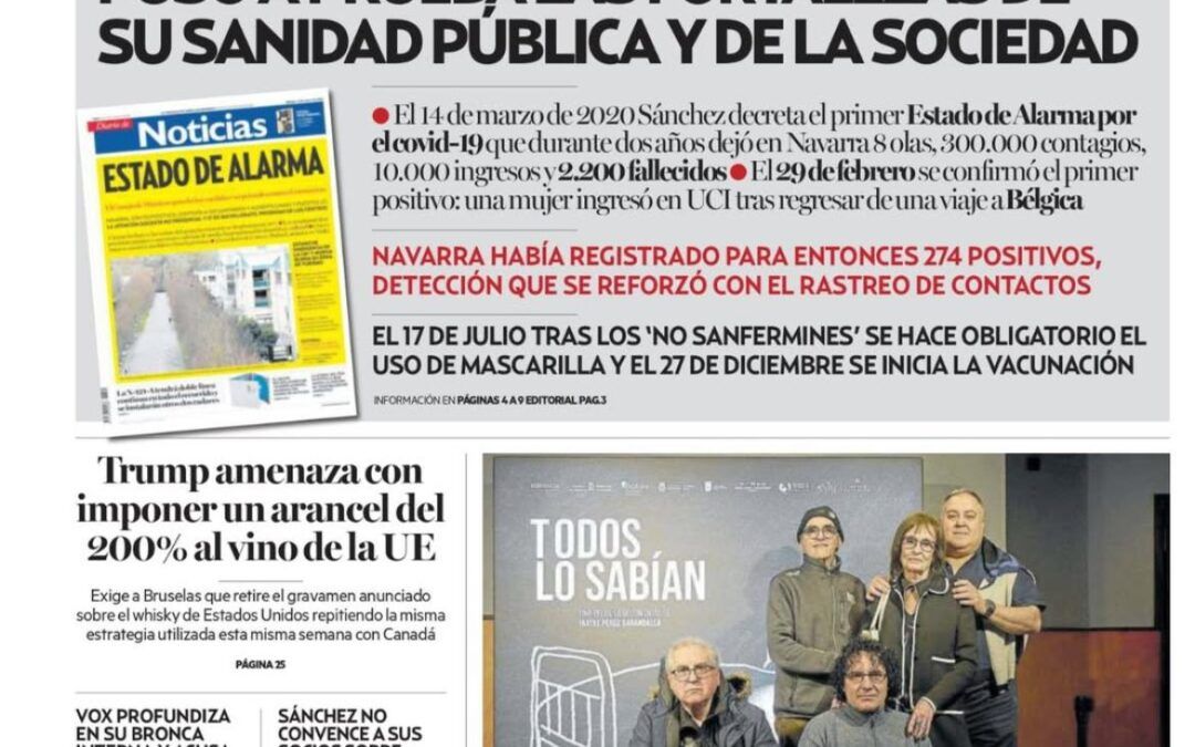 Diario de Noticias Navarra – 14/03/25